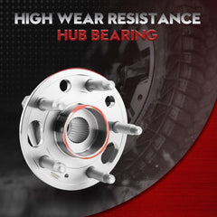 Betthand 513288 rear hub bearing assembly for stable ride quality