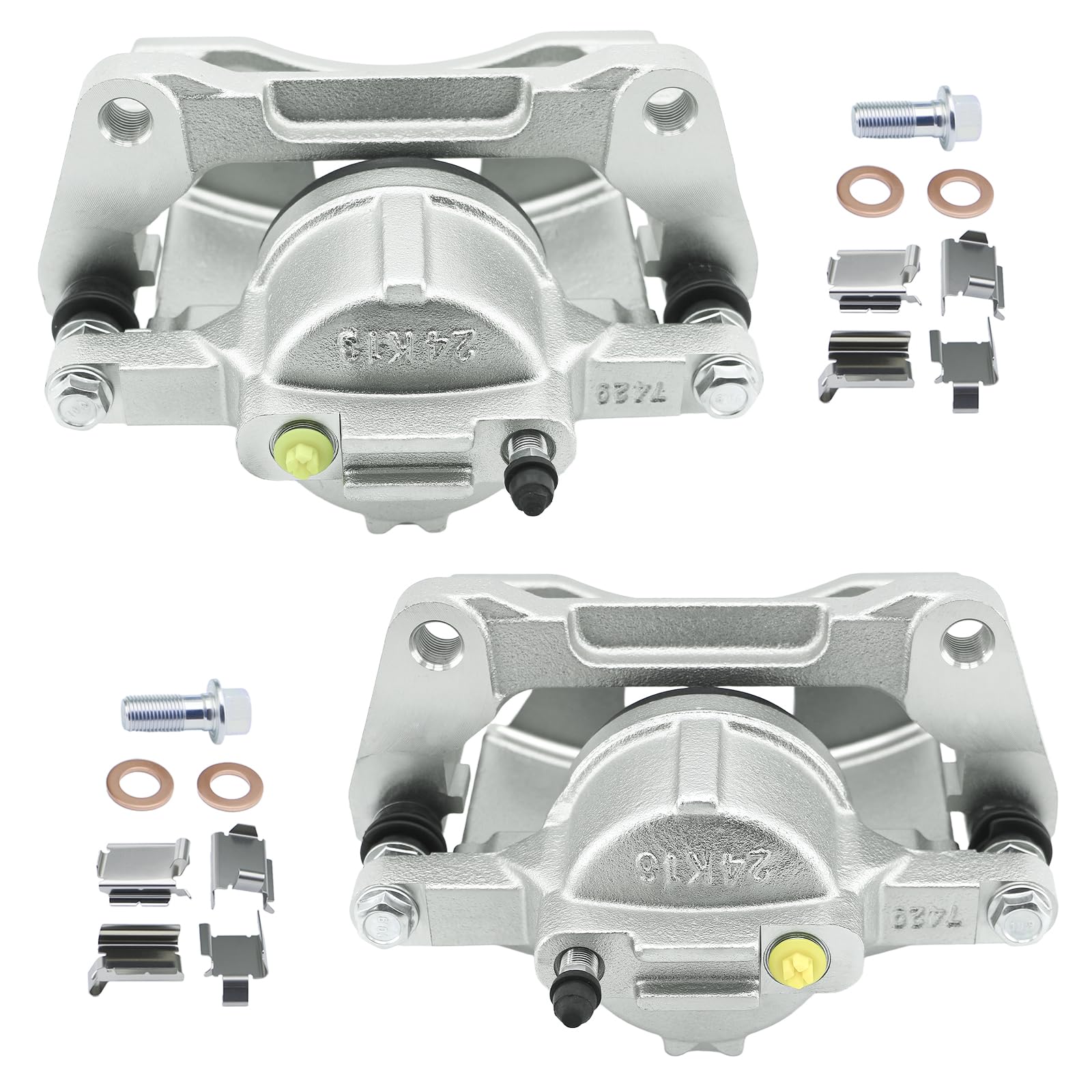 Betthand brake caliper replacement kit with essential hardware for easy bolt-on fit