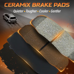 Betthand brake kit rear pads for Sequoia quiet, clean braking