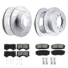 Betthand brake kit front rotors for Tundra resist rust and boost durability