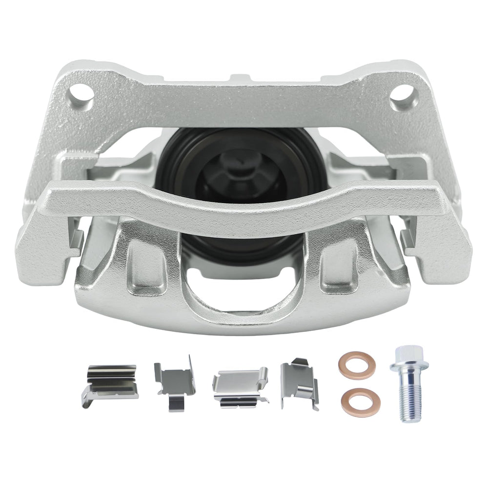 Betthand brake caliper pistons close-up highlights seal quality