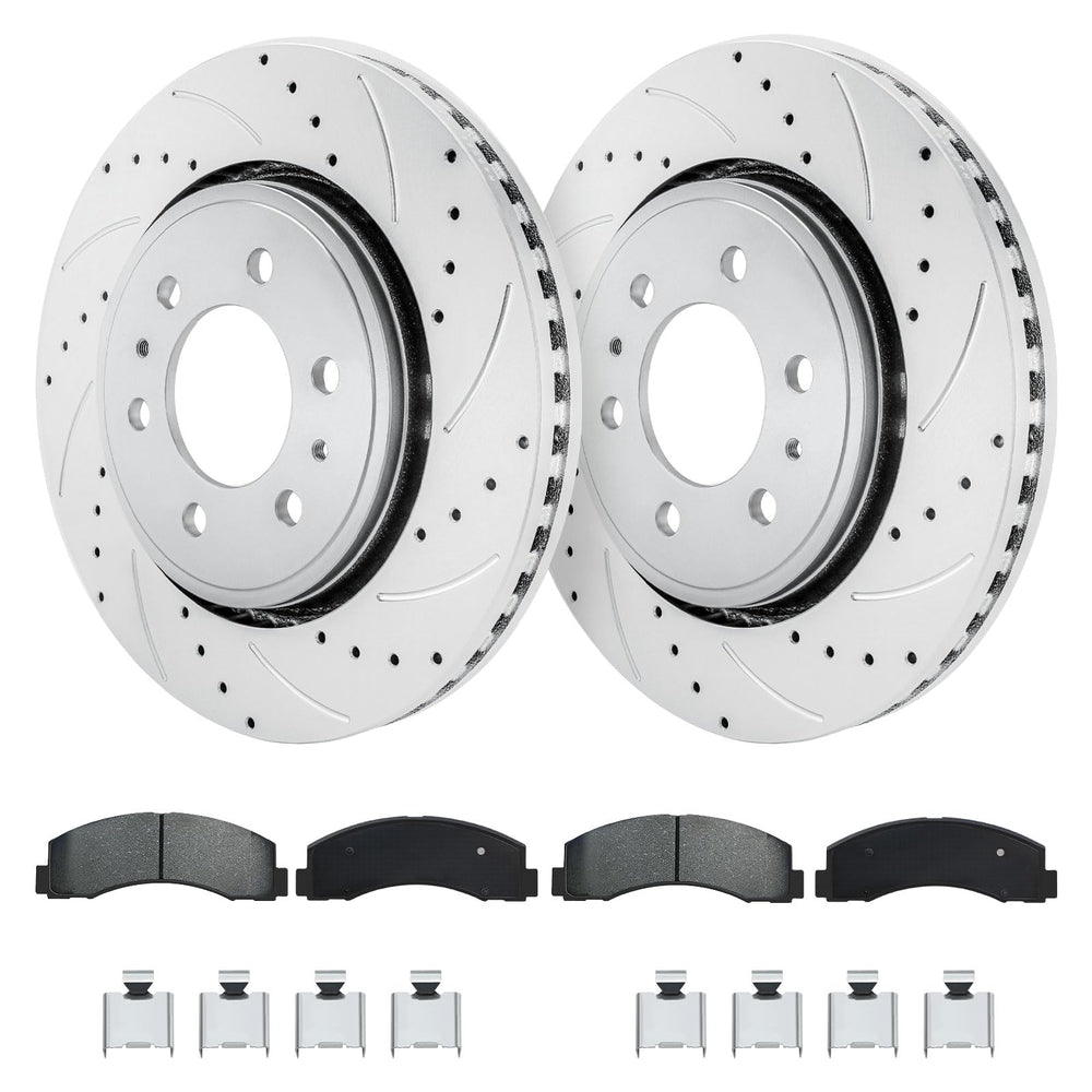 Betthand front brakes and rotors assembly for F-150 delivering reliable stopping power.