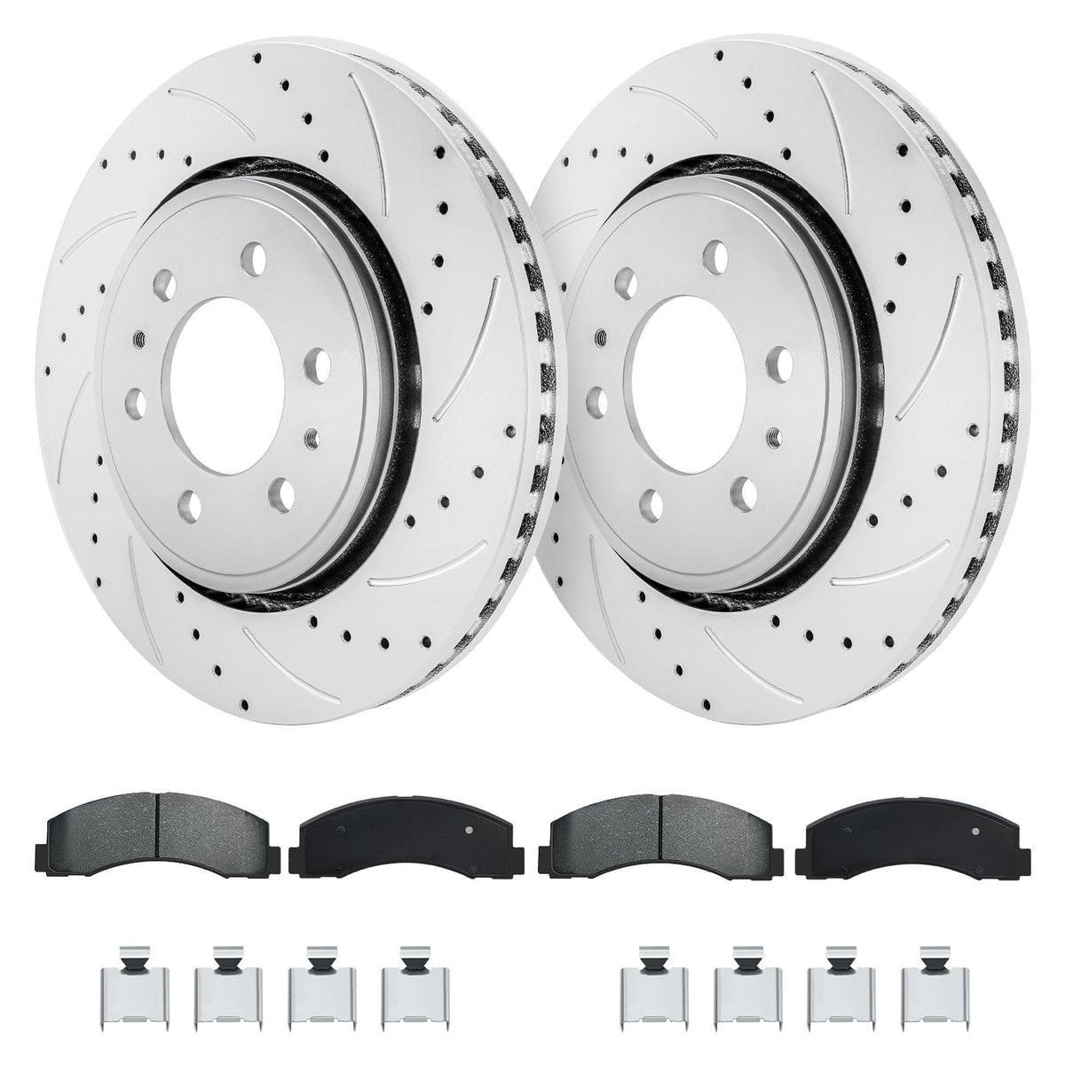 Betthand front brakes and rotors assembly for F-150 delivering reliable stopping power.