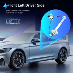 Betthand driver side regulator with motor for Honda Accord restores reliable window movement.