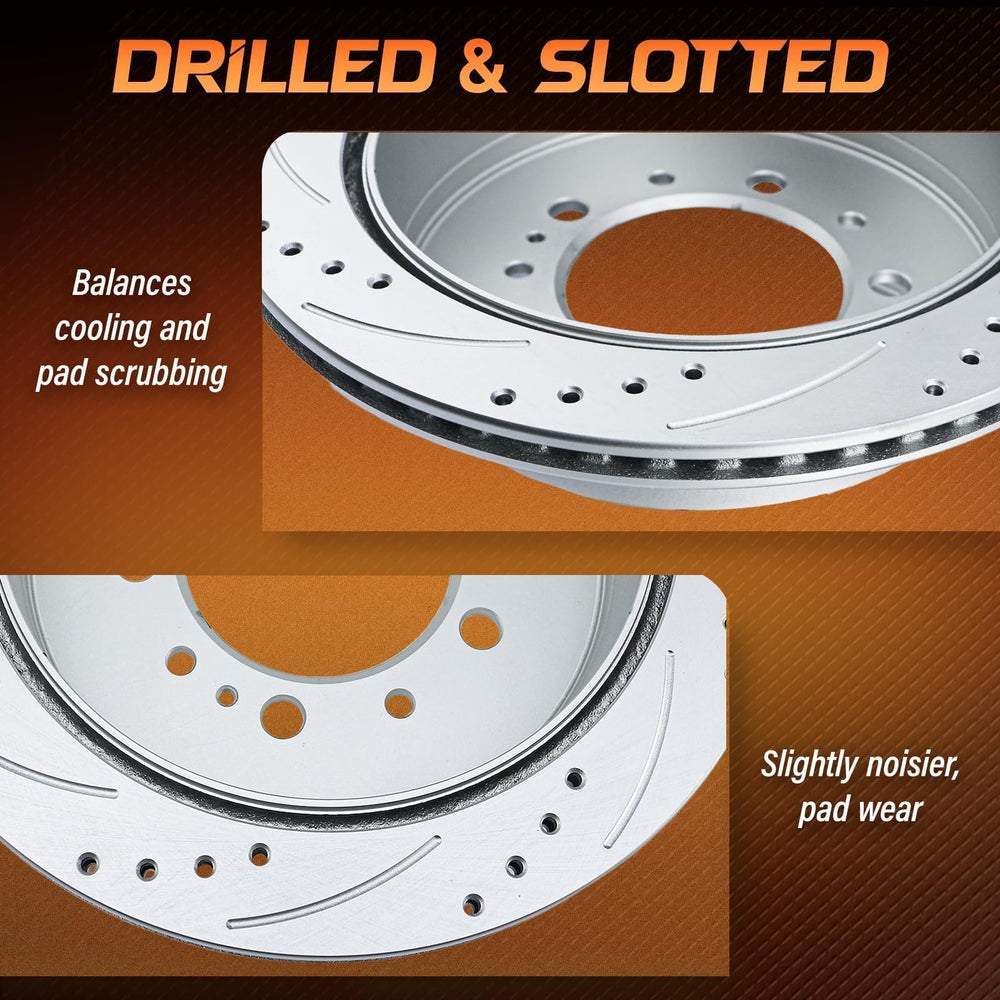 Betthand Geomet-coated rotors offer rust resistance on all wheels