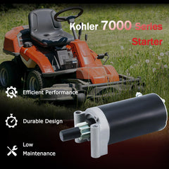 Betthand Kohler 7000 starter terminal closeup with connectors.