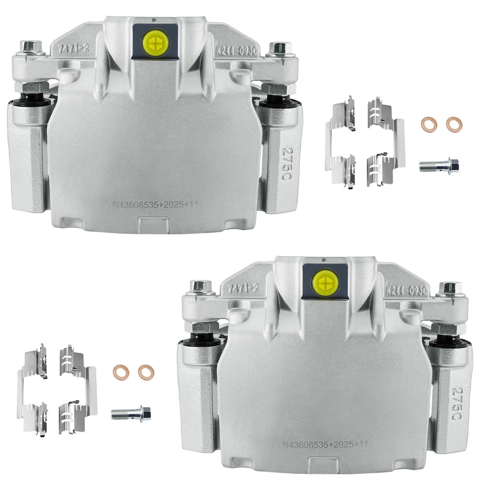Betthand calipers in packaging, ship-ready for quick replacement