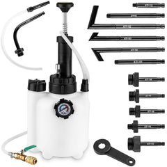 BetyBedy 3L transmission pump kit laid out for maintenance purposes, showing full setup