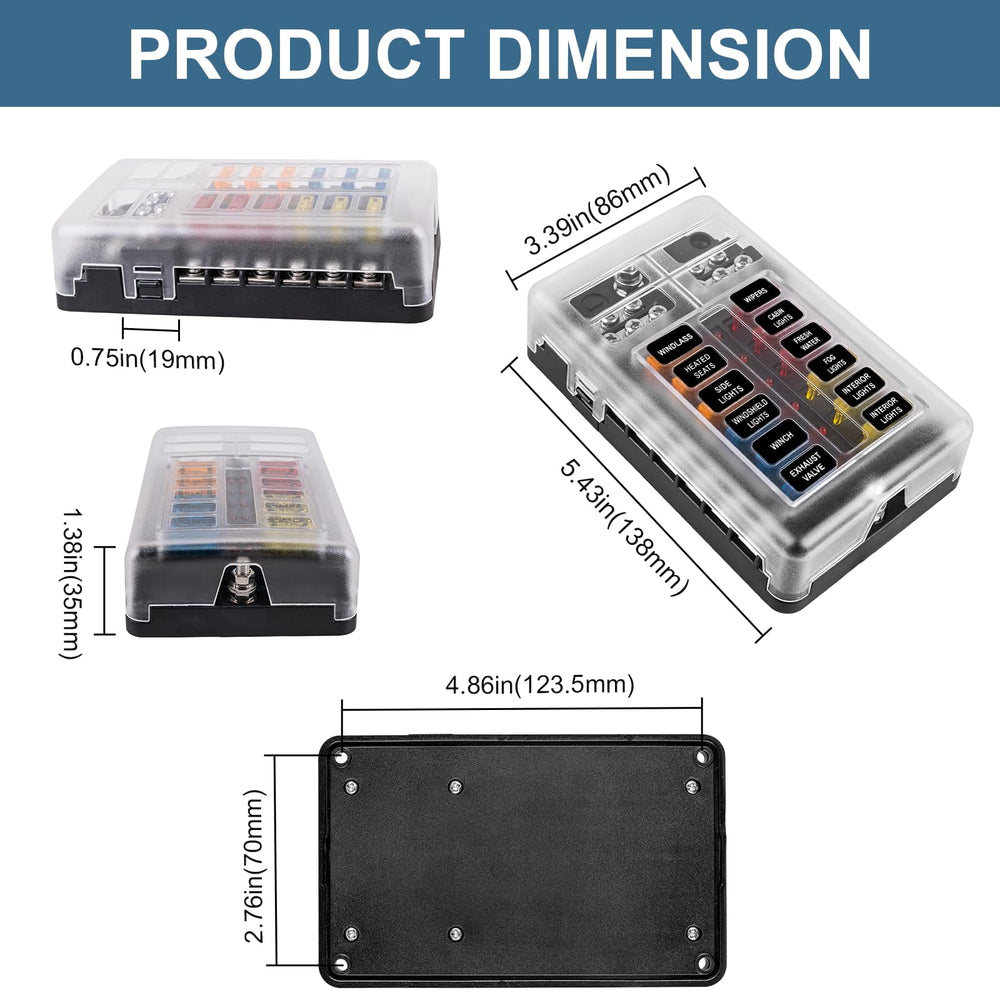 BetyBedy waterproof cover shields wiring in marine and outdoor settings.