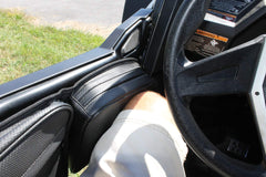 Bevel Engineering knee protection pad integrated bag adds storage while guarding your knees
