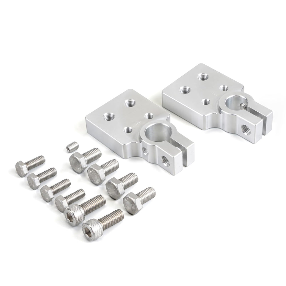 Bevinsee clamp set includes M8 and M6 bolts for quick installation