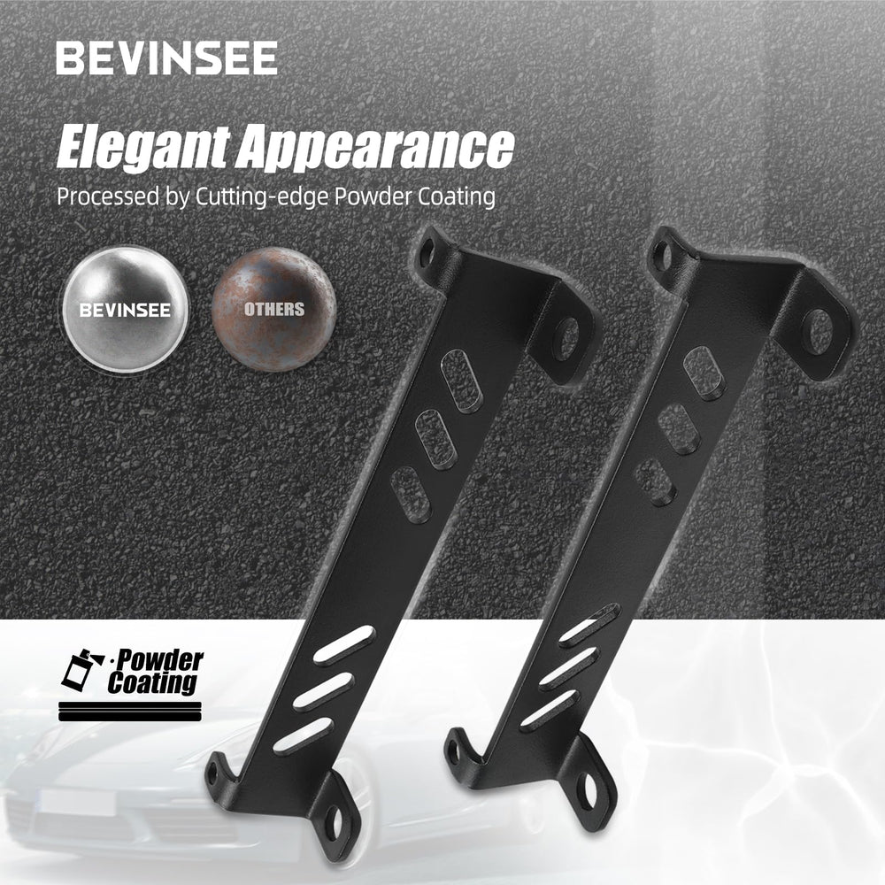 Bevinsee LS brackets pair included for ready installation.