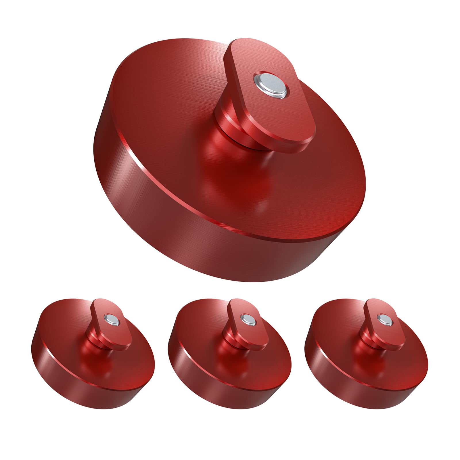 Bevinsee red lift point pucks add visible safety and a professional look.