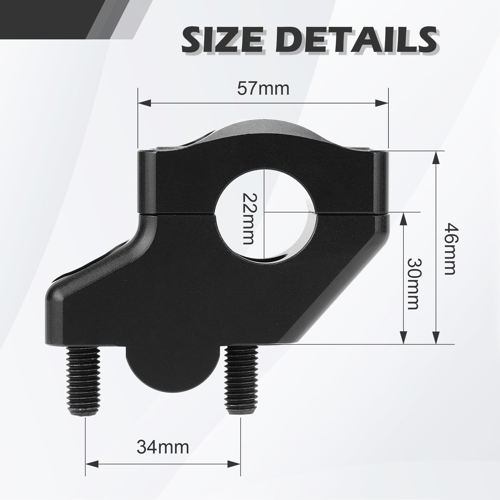 Beyisi adjustable rise detail showing 30 mm height increase.