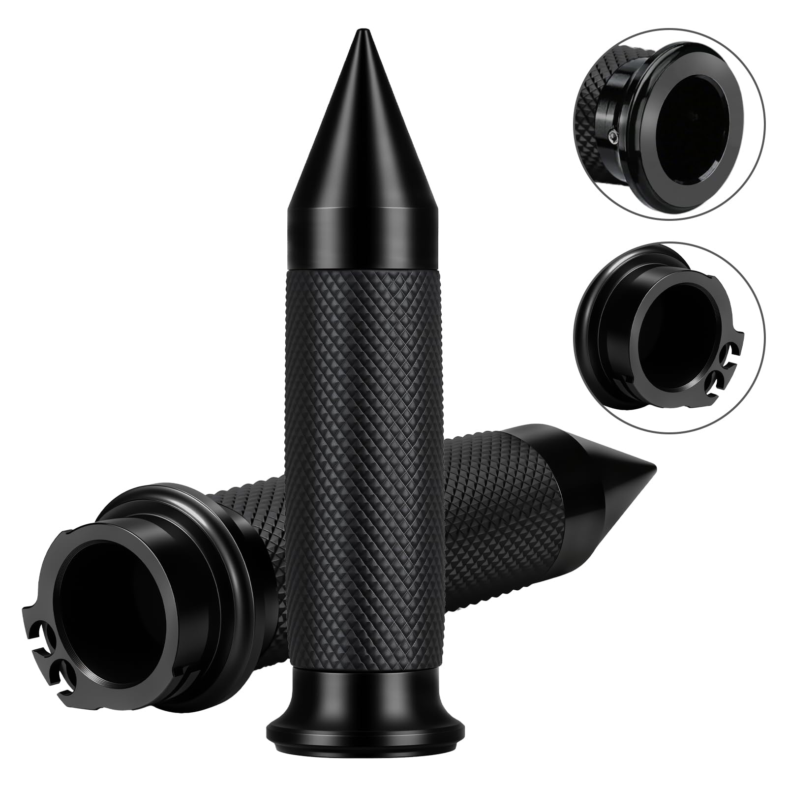 Beyisi handlebar grips on 1-inch bars demonstrate universal compatibility