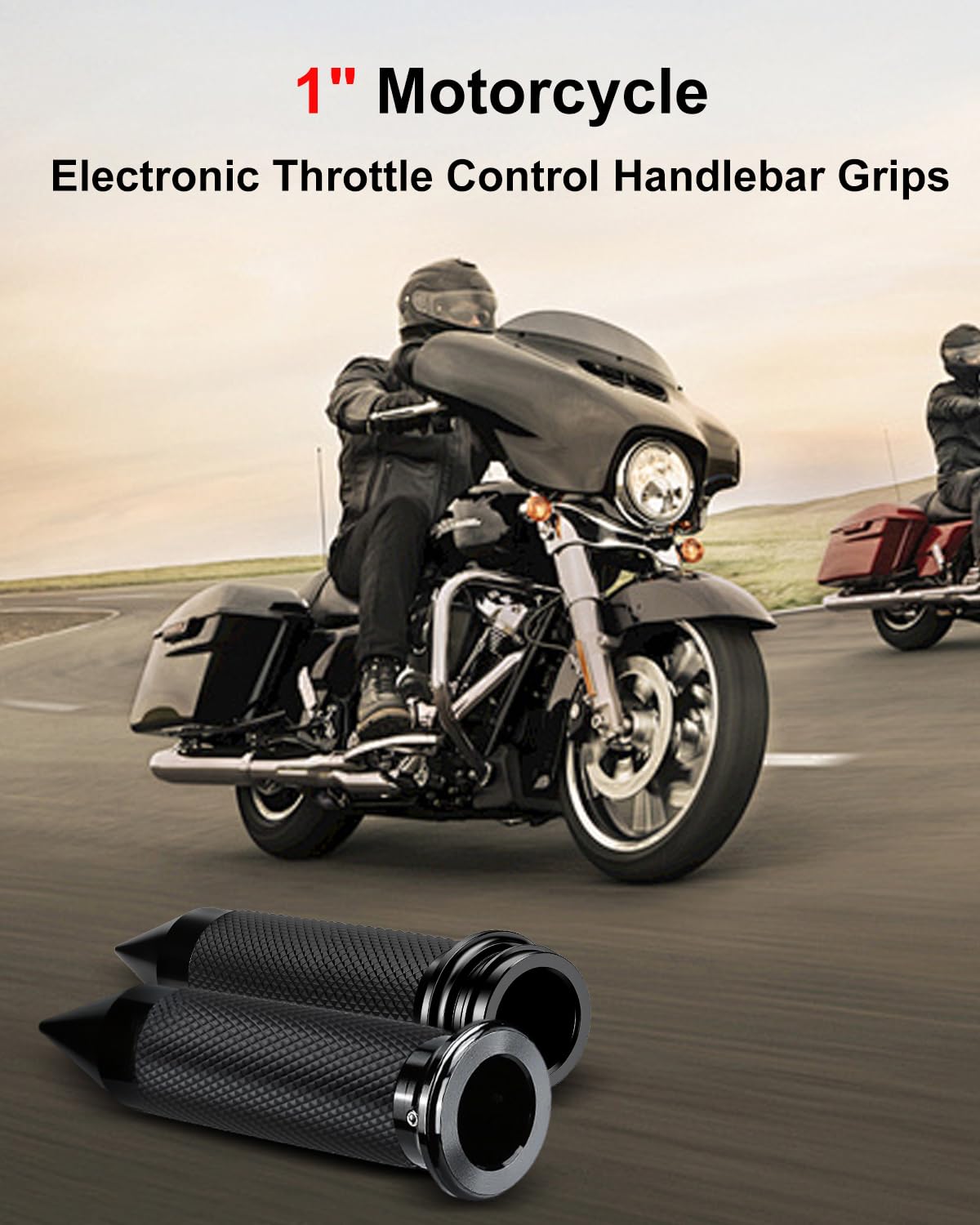 Beyisi black anodized finish on grips provides rust resistance and long-lasting shine.