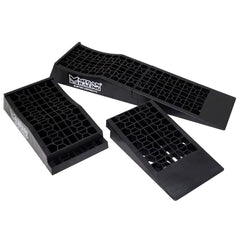 BFC Megan Racing detachable rear ramps for extra clearance around jack points