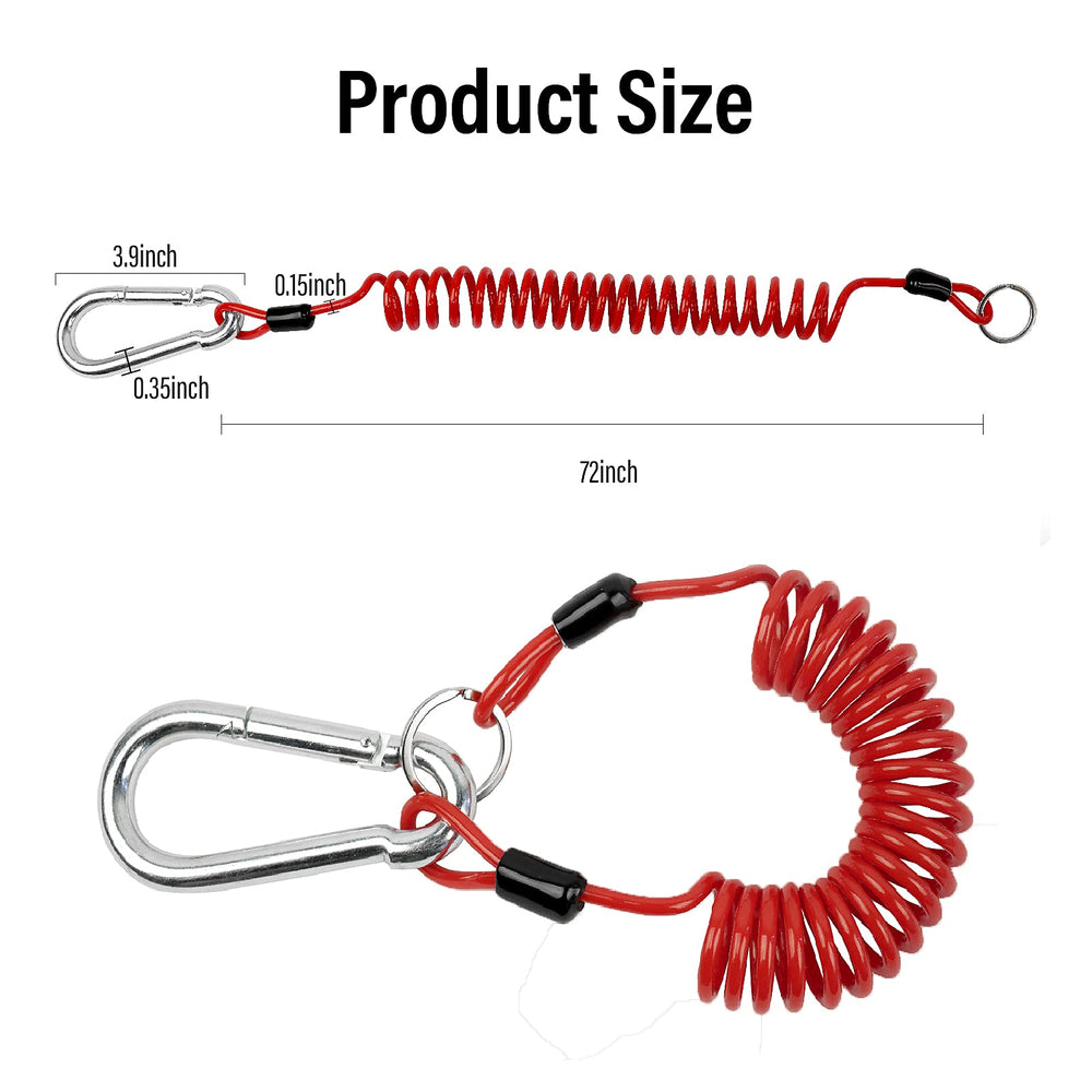 BFDKIT Breakaway cable spring attachment enables simple, secure trailer connections.