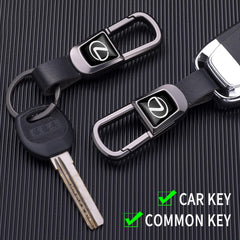 BFIVEANTE braided leather rope and secure buckle protect keys