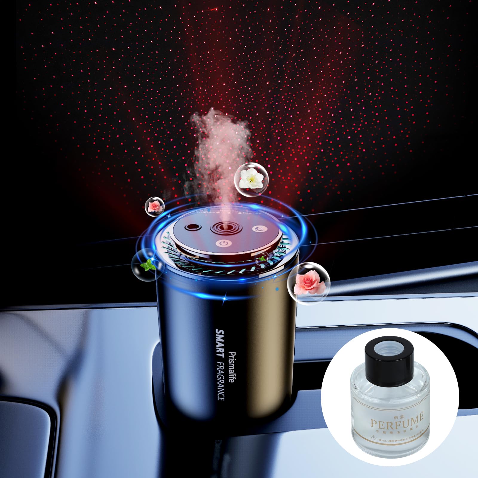 BFTNTO upgrade with starry projector for calming car ambiance