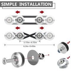 BFXM assembled quick-release kit ready for easy installation