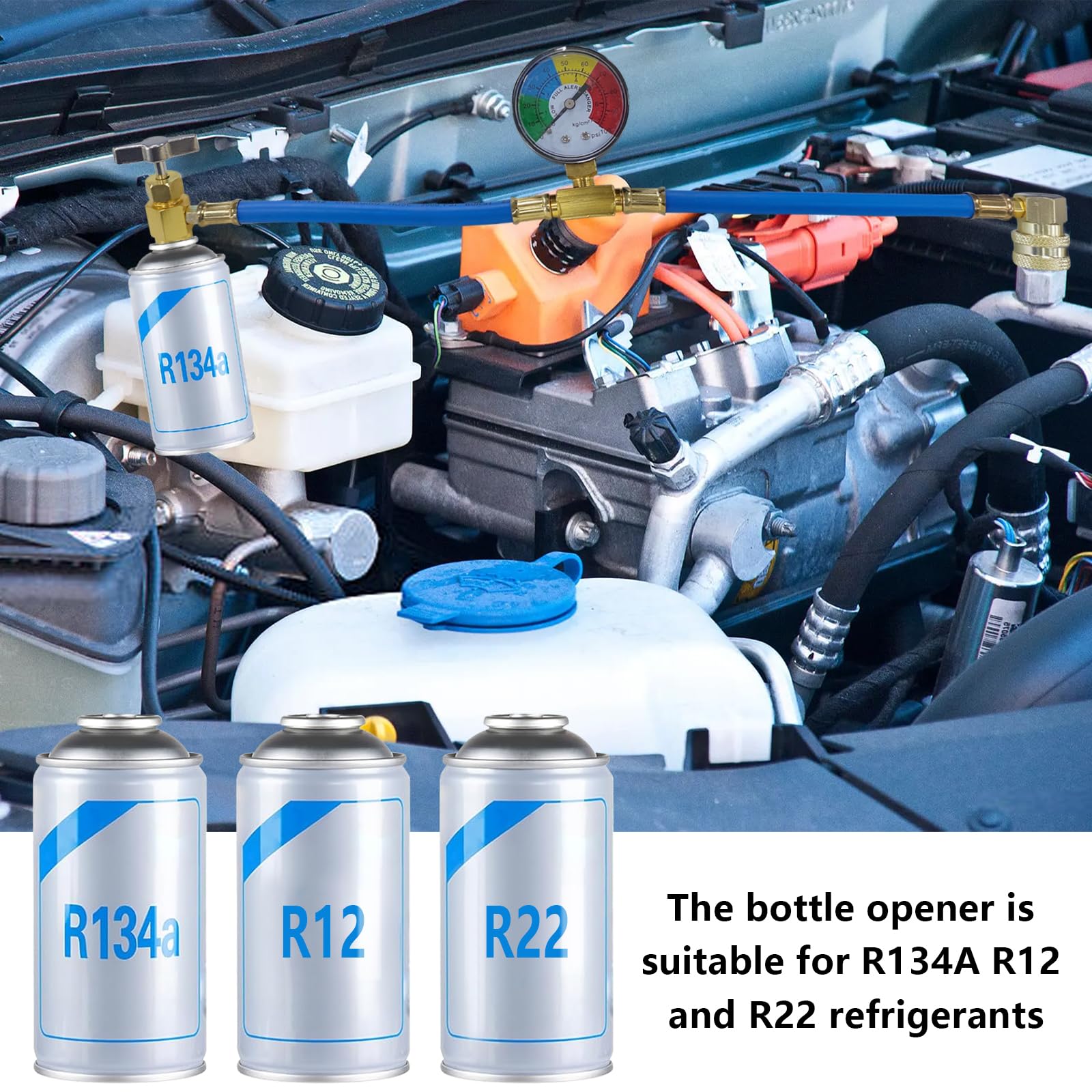 BFXM compatibility with R134A, R12, and R22 expands use cases