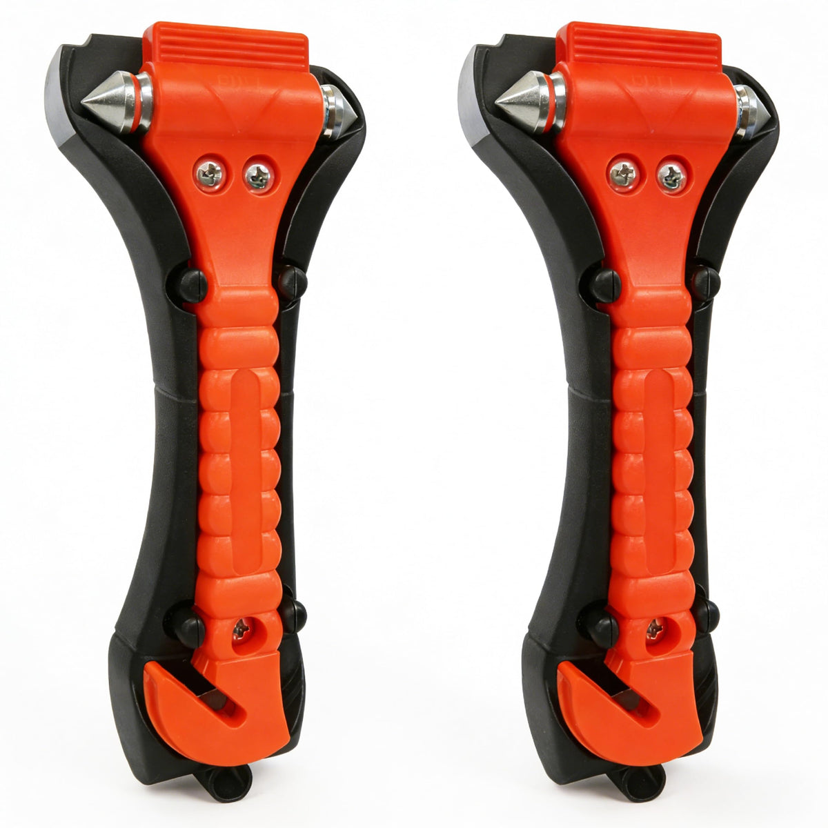 BFXM front view of two tools showing bright orange handles and benefits
