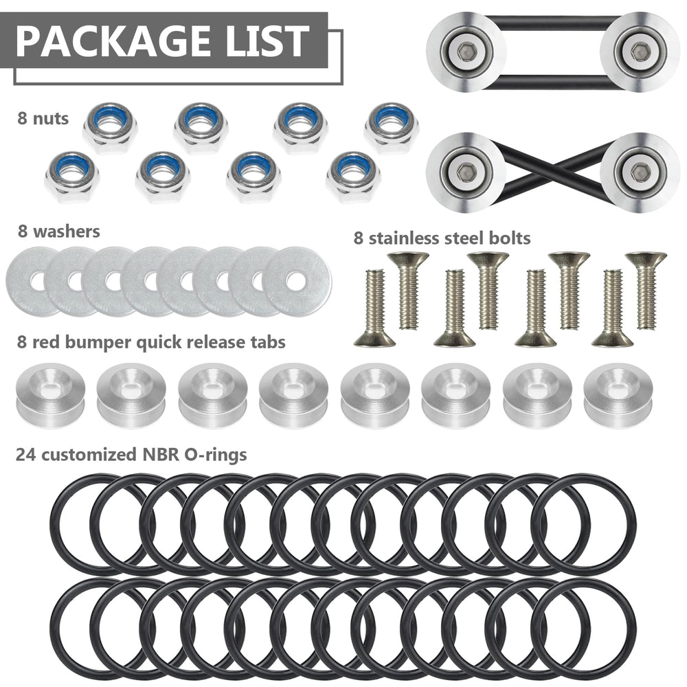 BFXM 24 O-rings provide replacement seals for lasting hold