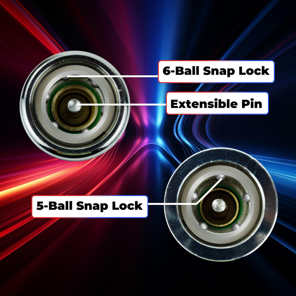 BFXM quick adapter ball-bearing seal reduces refrigerant leakage