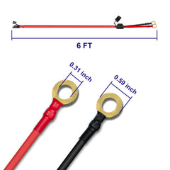 BFXM quick-connect SAE harness for fast battery hookups