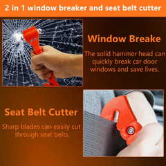 BFXM seat-belt cutter detail with hidden blade for safe quick cutting