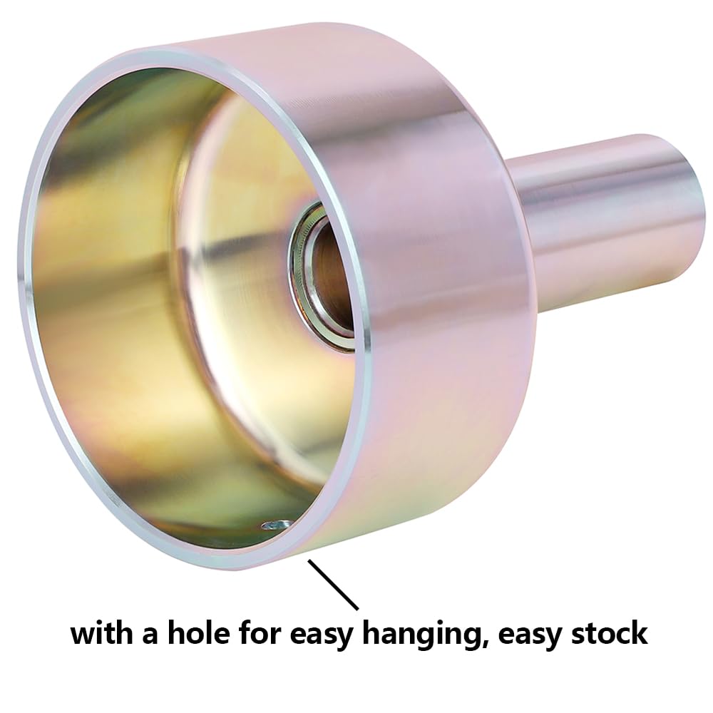 BgfWssh CNC machined dust cap driver offers precise lip press.