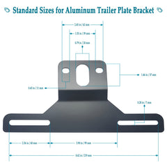 BGGTMO black aluminum license frame close-up highlights rust resistance and smooth gloss finish.