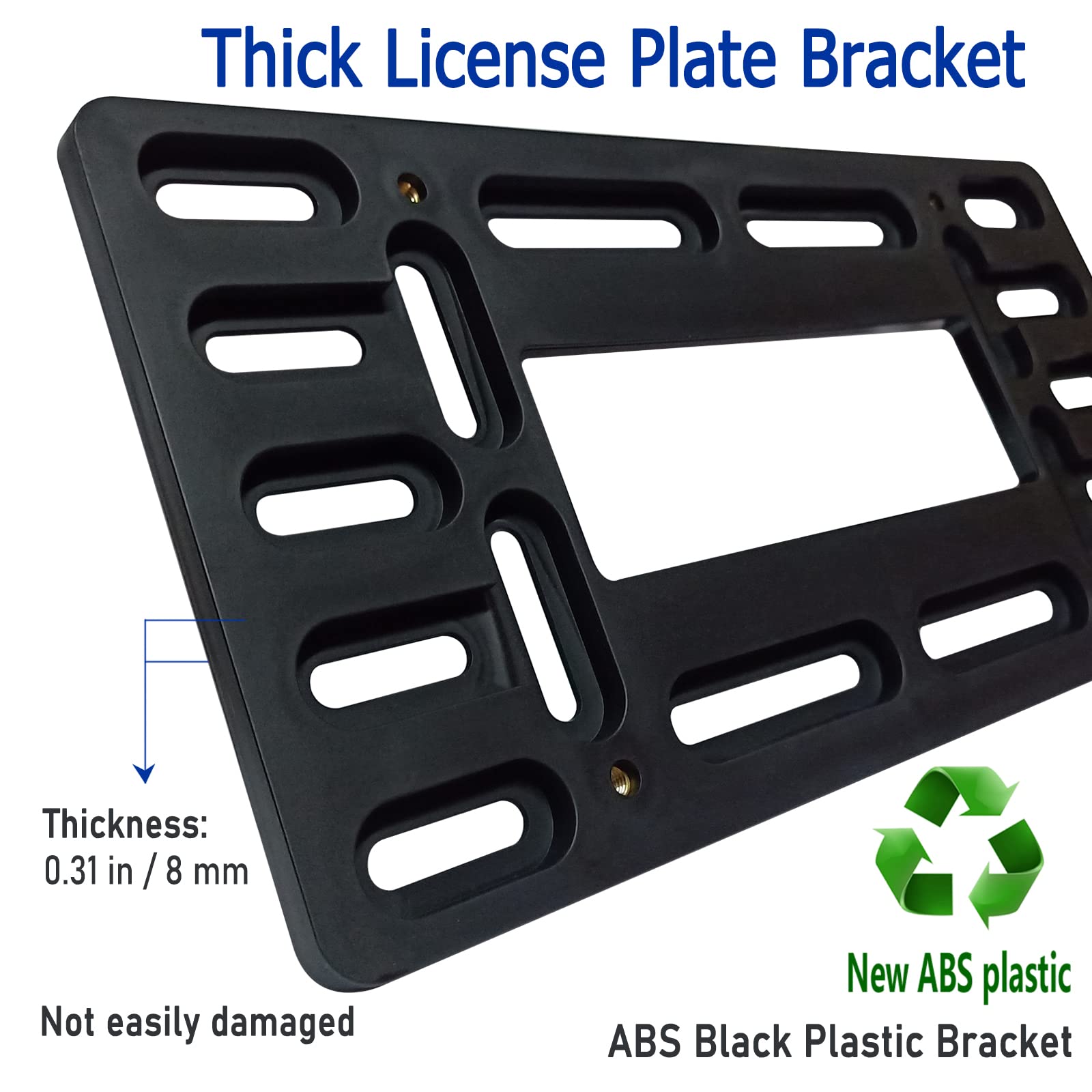 BGGTMO cable ties for grille mounting without bumper holes