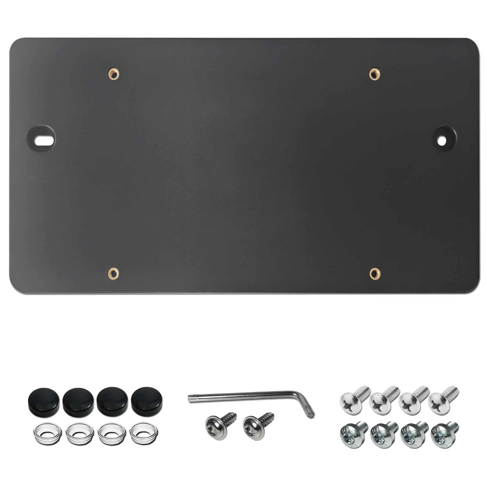 BGGTMO rear license bracket for Audi with no-drill install and OEM-like fit