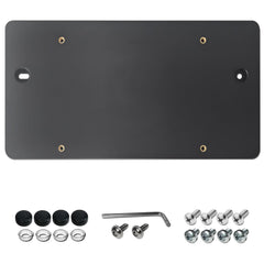 BGGTMO rear license bracket for Audi with no-drill install and OEM-like fit