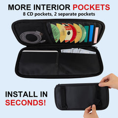 BGMTIMAI car visor organizer sunglasses clip keeps shades within reach