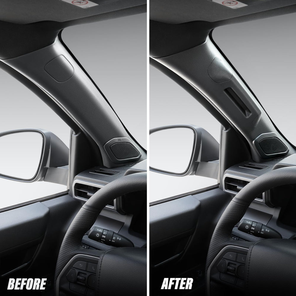 bgucar airbag-safe design maintains compatibility with factory safety systems