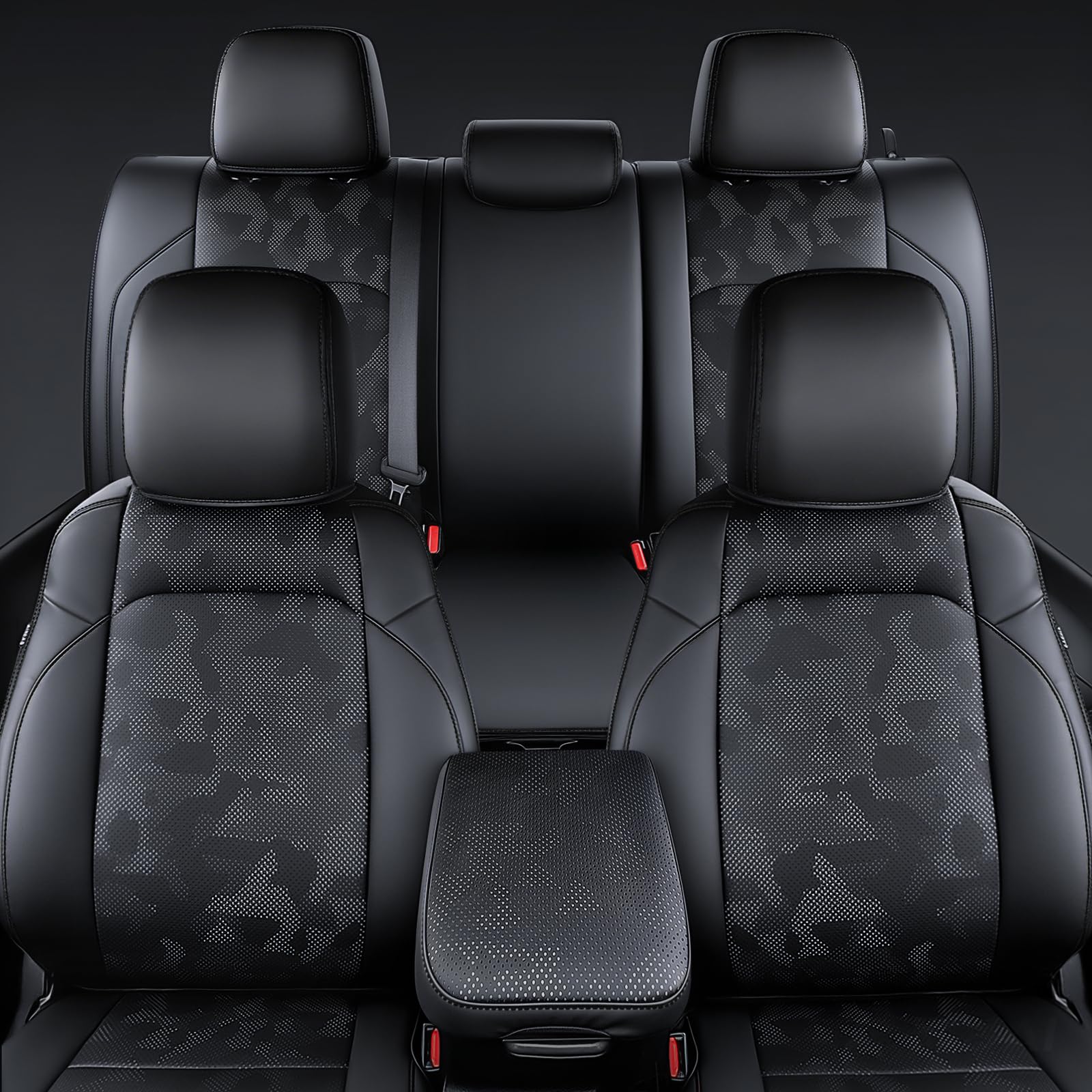 bgucar center console armrest cover protects storage with cohesive look