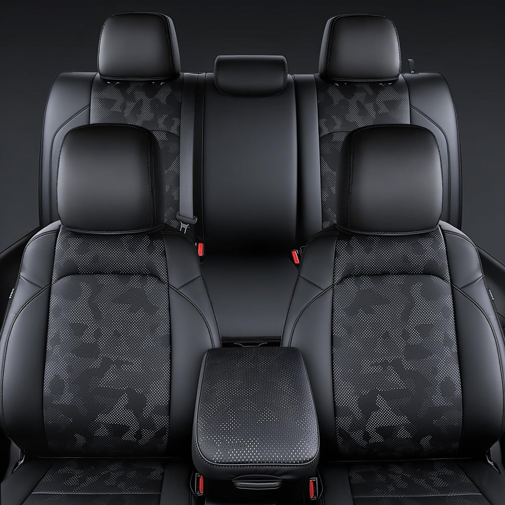bgucar center console armrest cover protects storage with cohesive look