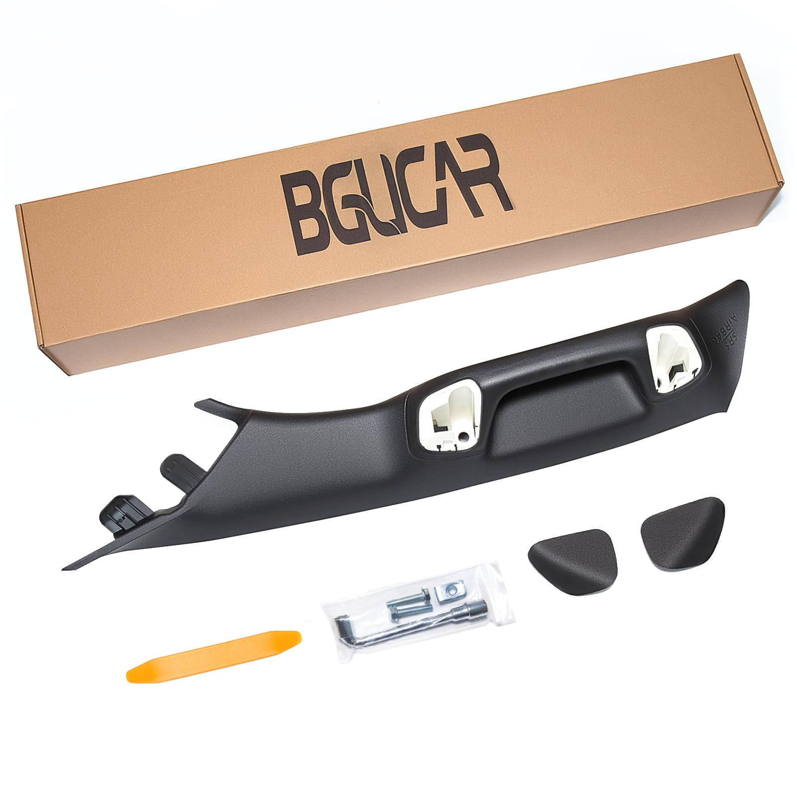 BGUCAR driver side A-pillar grab handle provides a firm grip for easy entry.