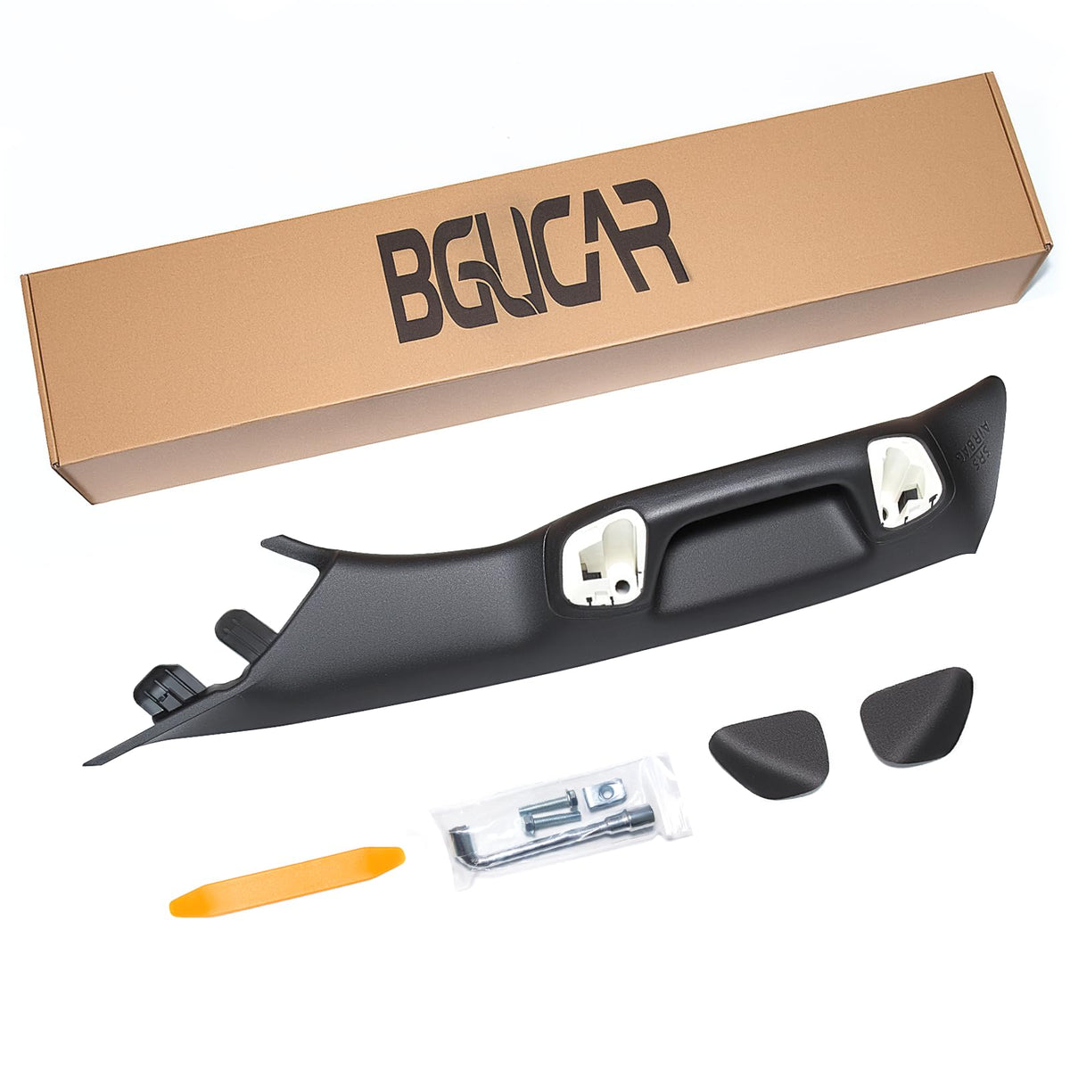 BGUCAR driver side A-pillar grab handle provides a firm grip for easy entry.