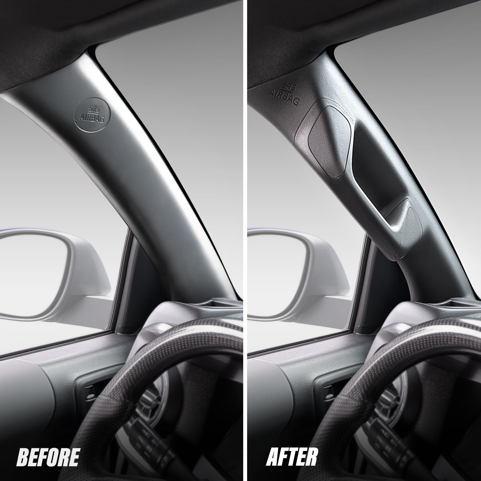 BGUCAR durable materials deliver sturdy support during entry and exit.