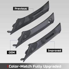 bgucar a-pillar grab handle with OEM-style texture for seamless interior integration