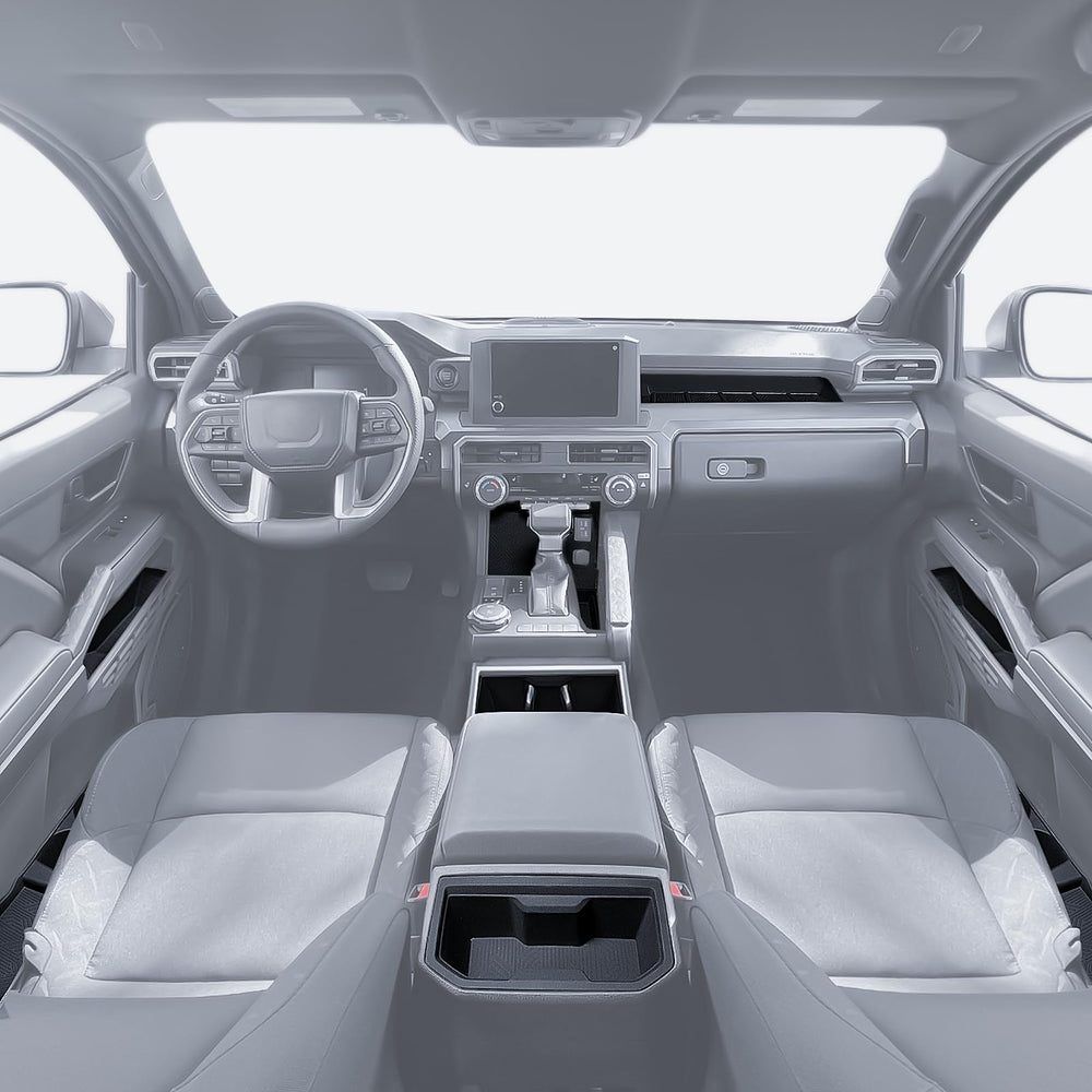 Bgucar full-coverage liner protects Tacoma interior and simplifies cleaning