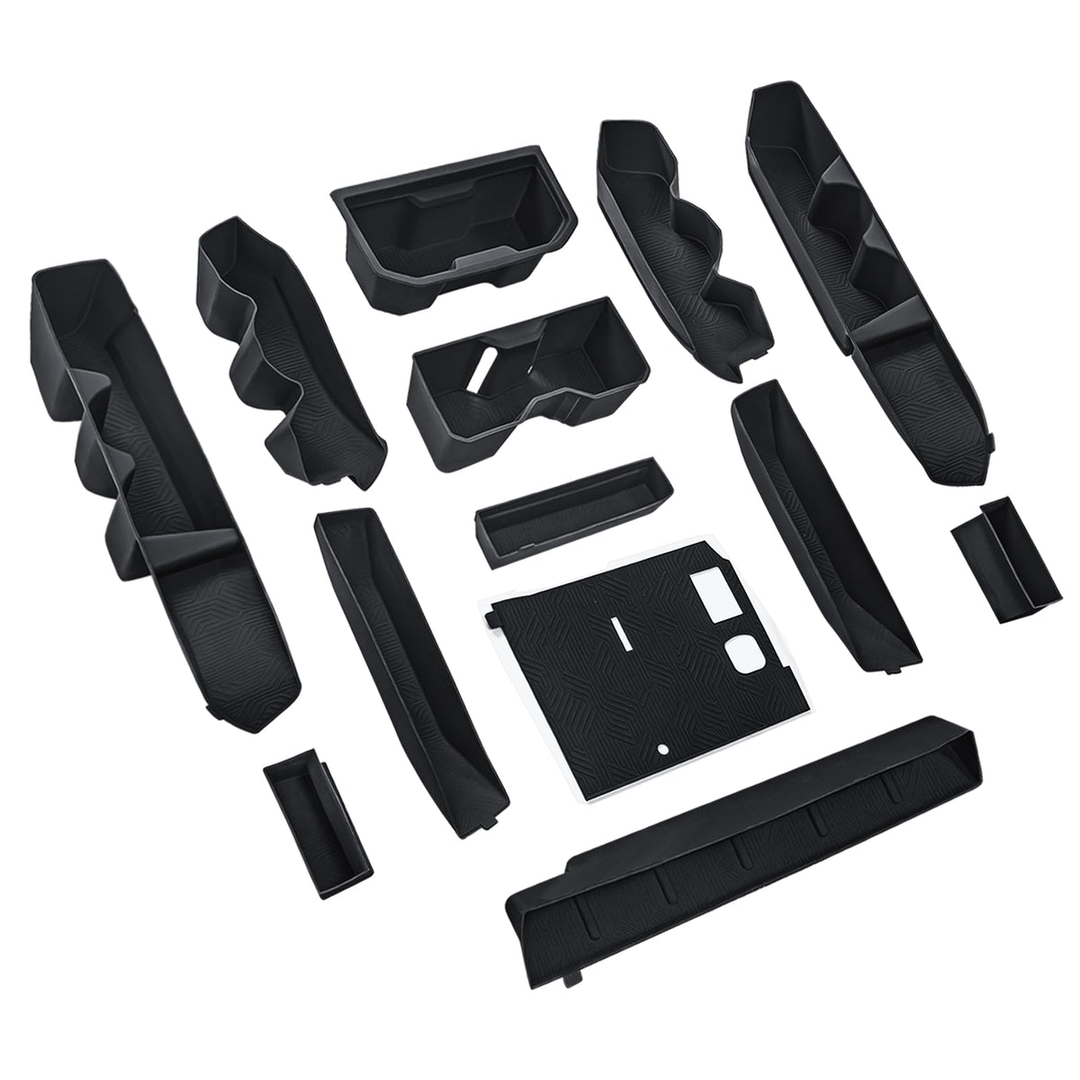 Bgucar Tacoma Gen 4 interior liner full-setup protects cabin panels from spills