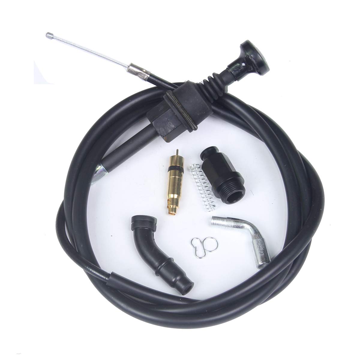 BH-Motor carburetor plunger choke starter kit close-up for TRX350 maintenance