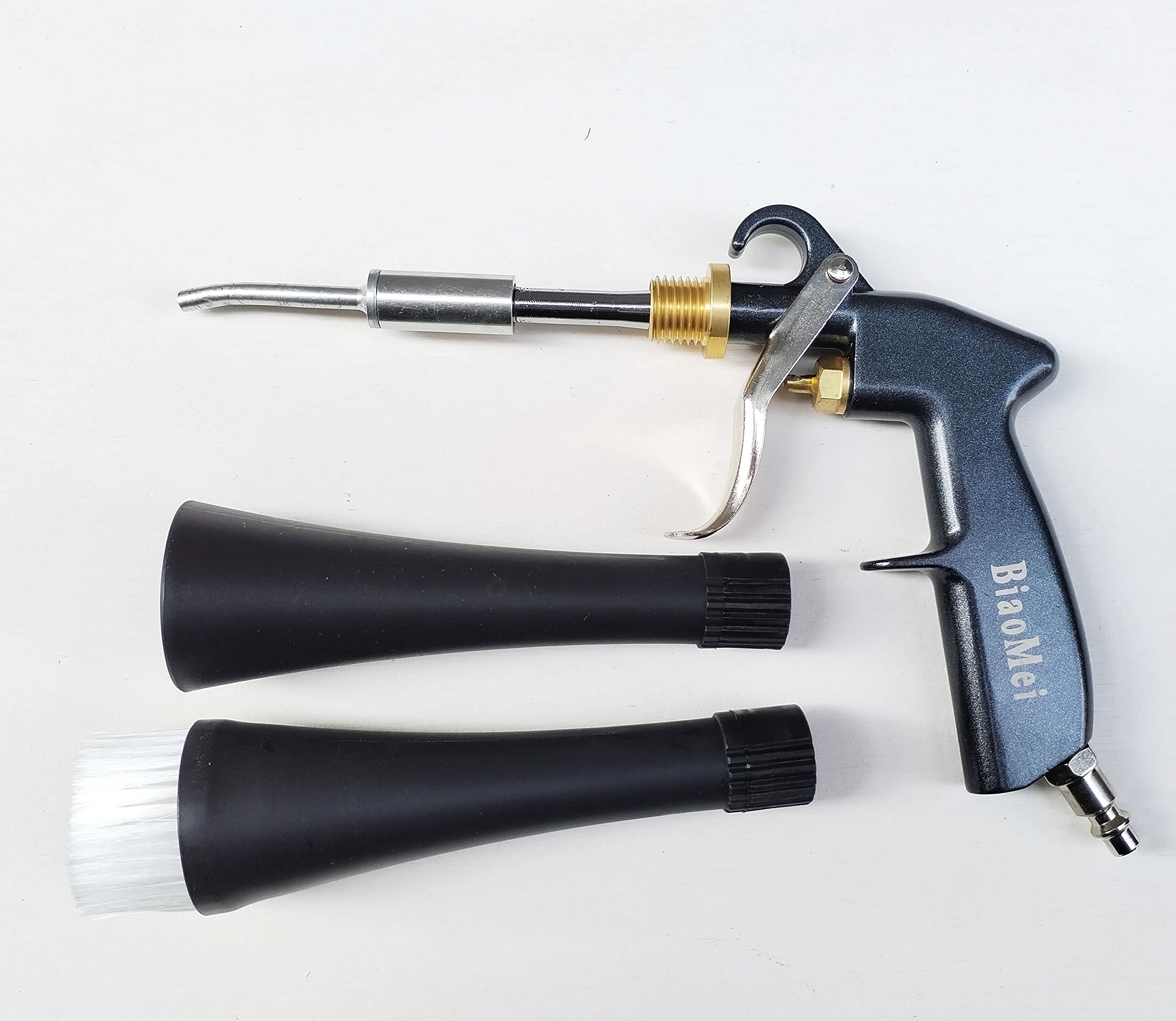 BIAOMEI Tornado rotating-bearing design enables smooth operation for quick detailing.