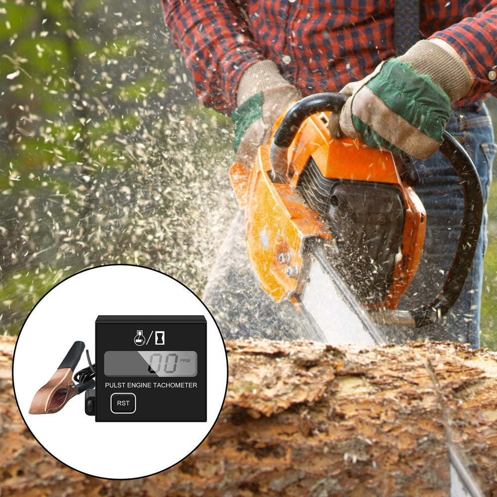 BibaraJM inductive spark-wire measurement enables contactless RPM reading