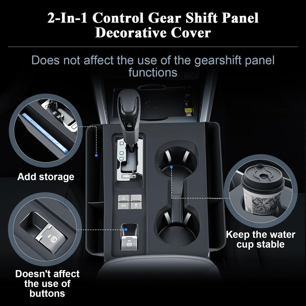 BIBIBO central control silicone gear shift panel for clean interior